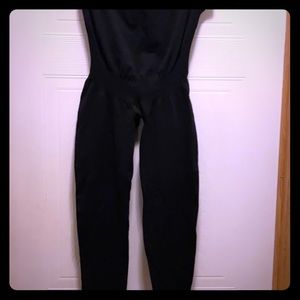 Black maternity leggings